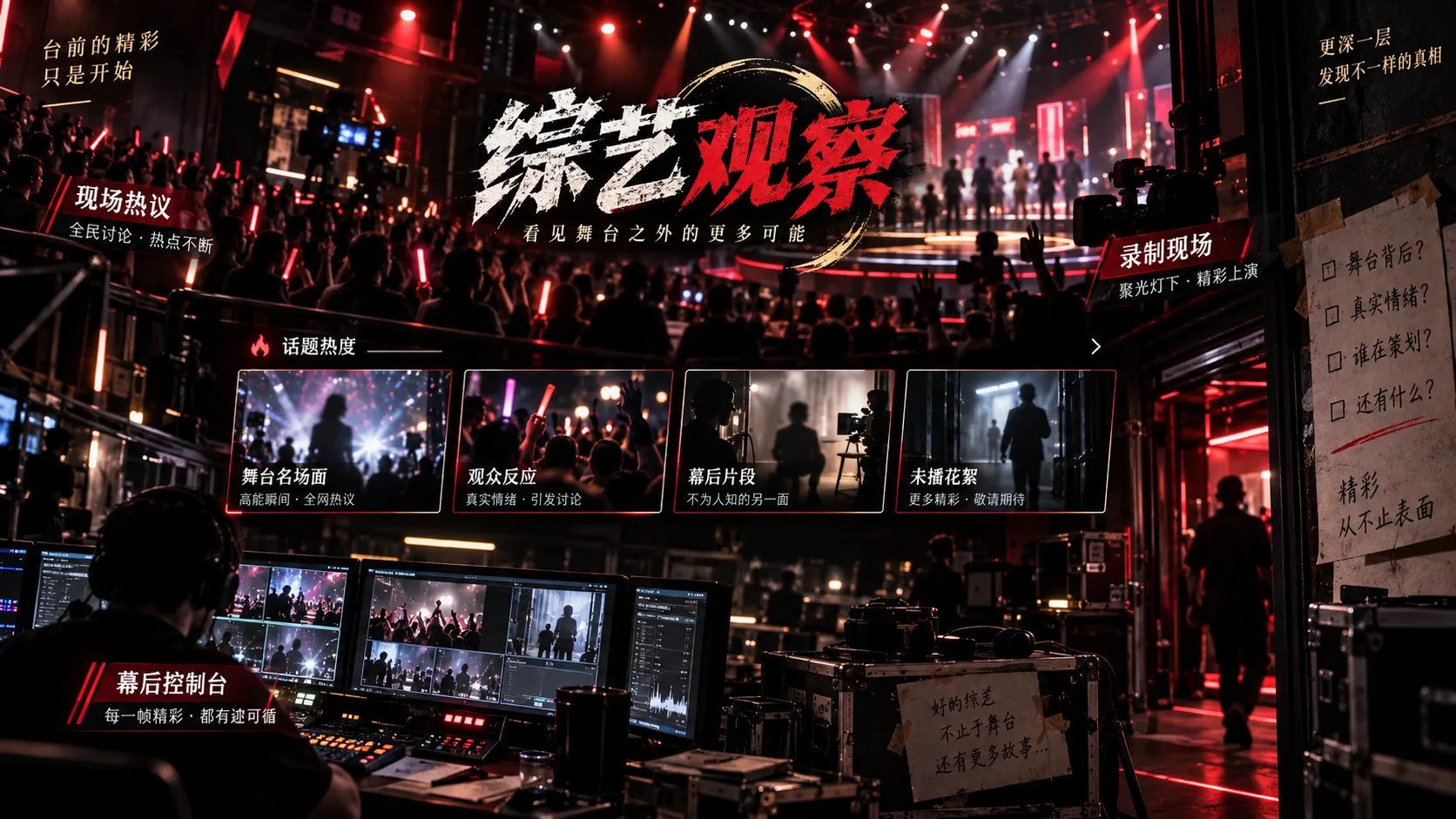 公开节目与生活视频讨论专题